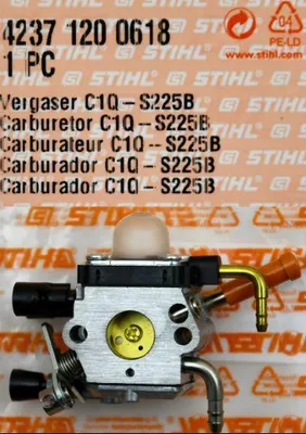 Produktbild von Stihl Original Vergaser C1Q-S225 C1Q-S105 C1Q-S218 - 42371200618
