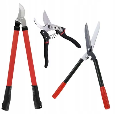 Produktbild von Powermat Gartenschere Set Astschere Heckenschere Werkzeug 3 Teile