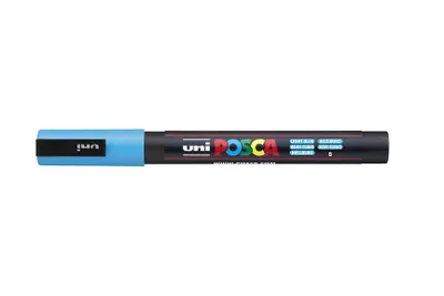 Produktbild von Popisovač uni POSCA PC-3M svetlomodrý