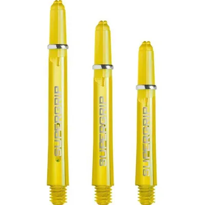 Produktbild von Harrows | Supergrip | Dartschäfte | Nylon | Gelb | Short 33 mm