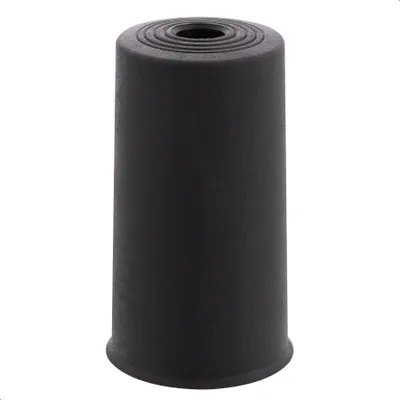 Produktbild von WAGNER Boden-/Wandtürstopper VULKANO BIG - Ø 45 x 75 mm, Vollgummi, schwarz, zum Schrauben - DE Ware - 15525321