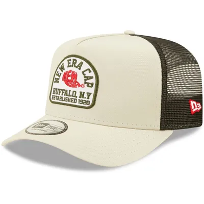 Obrázok produktu pre New Era Nastaviteľná A-Frame Trucker Cap - BRAND PATCH stone
