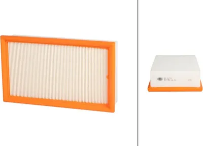 Produktbild von Luftfilter-Einsatz 256 x 150 mm HELLA IAM-Expertise passend für u.a. BMW 3er