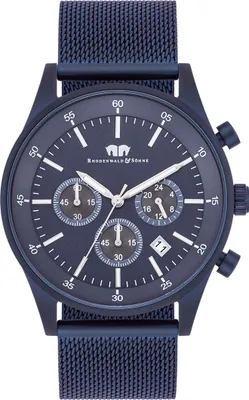 Produktbild von Rhodenwald   Söhne Armband-Uhr Goodwill Blau Edelstahl Blau 10010359