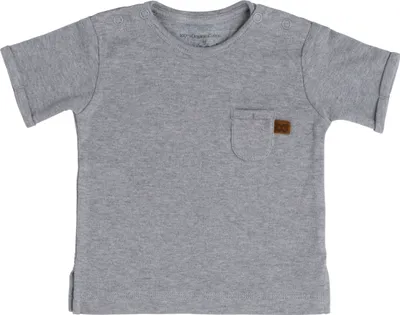 Produktbild von Baby's Only T-shirt Melange - Grau - 50 - 100% Baumwolle