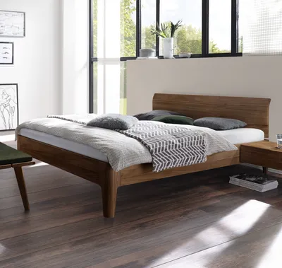 Produktbild von HASENA Komfortbett Xyvola 30 extra hoch Nussbaum 200x200