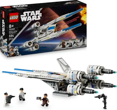 Obrázok produktu pre LEGO Star Wars Povstalecká stíhačka U-Wing, Stavebnica, 8 rok / roky, Plast, 594 kusov, 814 g