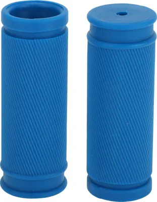 Produktbild von Fahrradlenkergriffe Abdeckungen 85mm lang weich | Mountainbike Lenkergriffe Schutzblau 1 Paar