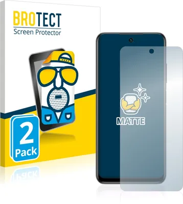 Produktbild von 2x BROTECT Schutzfolie für Xiaomi Redmi Note 10T 5G / 10 5G Displayschutz Displayschutzfolie Folie Matt Entspiegelungsfolie