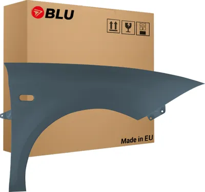 Image de BLU Aile Compatible avec Seat Leon II 2 1P1 LX7Z Droite Silber DelphinGrau | 2005-2012 | Avant | Peint| Prêt à Monter | Acier