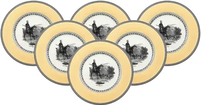 Obrázok produktu pre Villeroy & Boch Audun Chasse tanier ø 27,1 cm sada 6 ks - DS