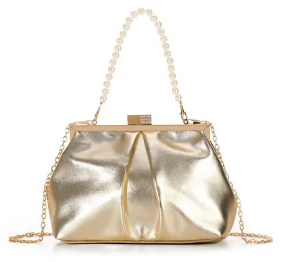 Produktbild von Solidchoice – Elegante Abendtasche aus Kunstleder mit Schulterriemen