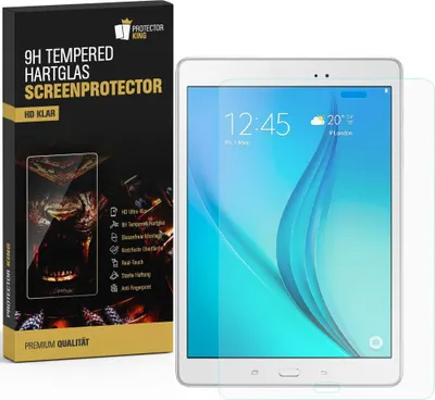 Produktbild von 3x 9H Hartglas für Samsung Galaxy Tab A 9.7 Panzerfolie Displayschutz KLAR Panzerglas Schutzfolie Schutzglas