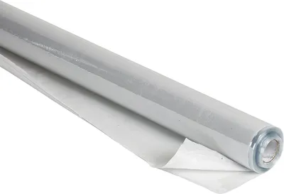 Productafbeelding van Vinyl Folie - Plastic Zeil - Bescherming Meubels - Kristalhelder - 44" x 18' - Transparant