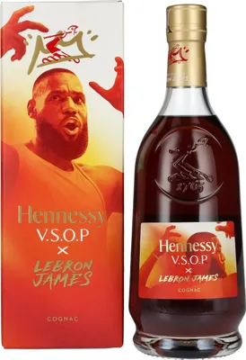 Produktbild von Hennessy V.S.O.P X LEBRON JAMES Cognac Limited Edition 40% Vol. 0,7l in Geschenkbox