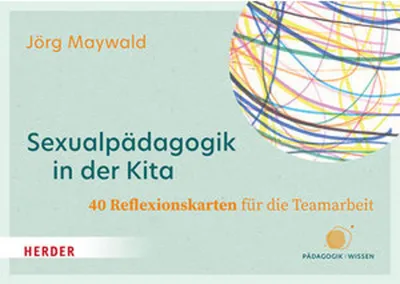 Obrázok produktu pre Sexualpädagogik in der Kita. 40 Reflexionskarten für die Teamarbeit