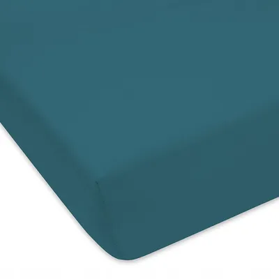 Produktbild von Designpremium Spannbettlaken 160x200 cm Jersey Dunkelgrün