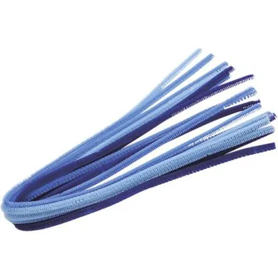 Image de KNORR prandell 218471035 Fil de chenille 50 cm Ø 6 mm bleu