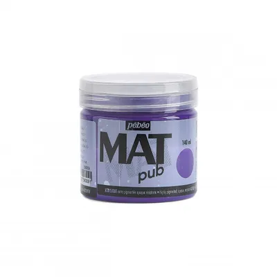 Productafbeelding van Pebeo Mat Pub acrylverf, 140 ml, kobaltviolet