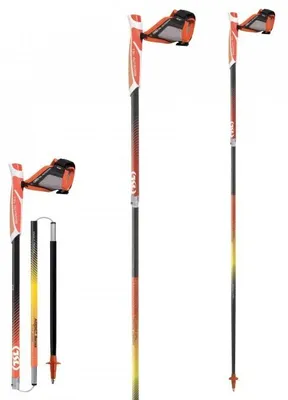 Imagen del producto de Bastones de trekking TSL TRAIL CARBON 4 CORK, color Flamingo, 130 cm