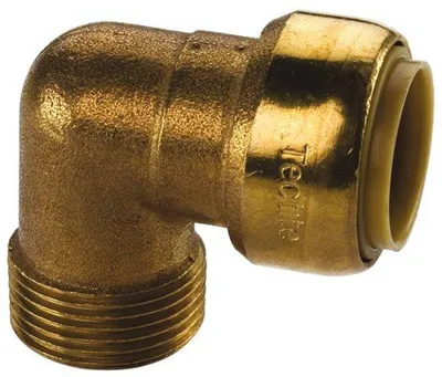Produktbild von Kupfer Steckfitting Tectite Übergangswinkel Außengewinde 90° 18 mm - 1/2' DVGW