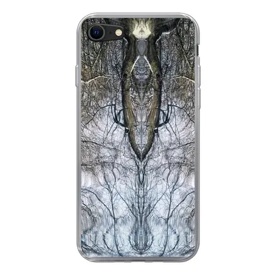 Produktbild von MuchoWow® Handyhülle Schutzhülle Hülle für iPhone 8 Baum - Kunst - Psychedelisch Silikon Softcase Handy Hülle - Schutzhaube