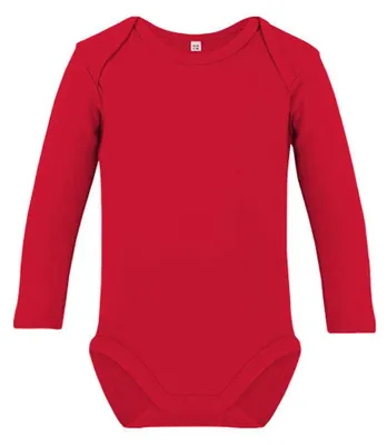Immagine prodotto di Link Kids Wear - Body per neonati "Rebel 01" a maniche lunghe LT5029 (92) (rosso)