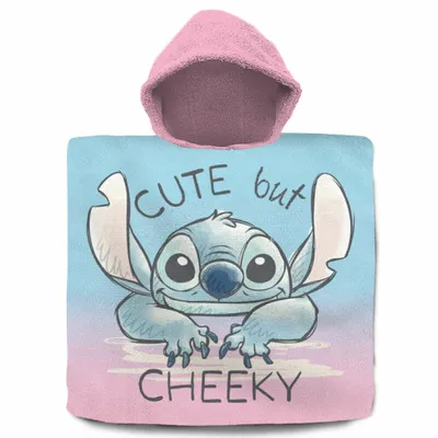 Produktbild von Disney Stitch Baumwolle Poncho Handtuch