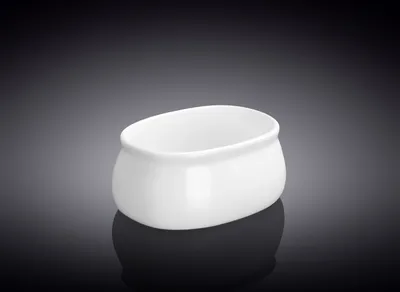 Zdjęcie produktu dla Wilmax Pojemnik na cukier biały 9 x 6,5 x 4,5 cm - Elegancki design- WL-996037/A