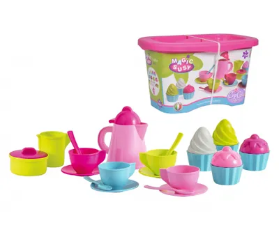 Obrázok produktu pre Simba sada hračiek do piesku Čajový servis Cupcake viacfarebný