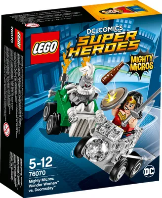 Produktbild von LEGO® DC Universe Super Heroes™ Mighty Micros: Wonder Woman™ vs. Doomsda 76070