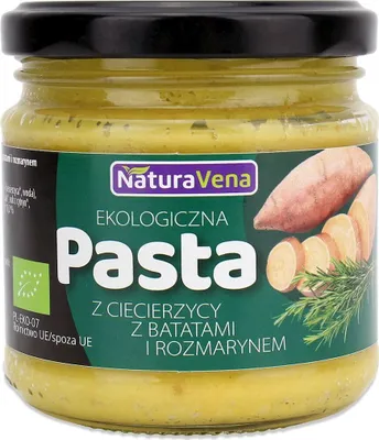 Obrázok produktu pre CÍCER A SLADKÁ PASTA S ROZMARÍNOM185 g - NATURAVENA