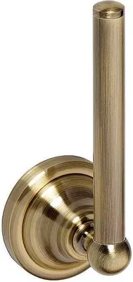 Produktbild von BETRO BRONZE Reservepapierrollenhalter Messing Bronze 65x170x65 mm für Bad & WC >> zum Bohren