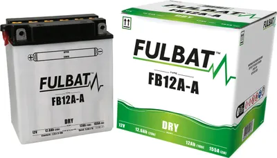 Immagine prodotto di Batteria FULBAT FUL DRY - FB12A-A / YB12A-A (a secco, di servizio, acido incluso)