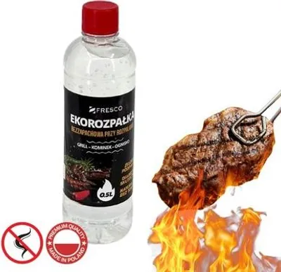 Obrázok produktu pre Ekologický gélový podpaľovač pre grily a krby, 1 liter