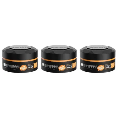 Produktbild von 3er Set Fonex Gummy Bright Max Hold Haarwachs 150 ml Starker Halt Glanz Hair wax