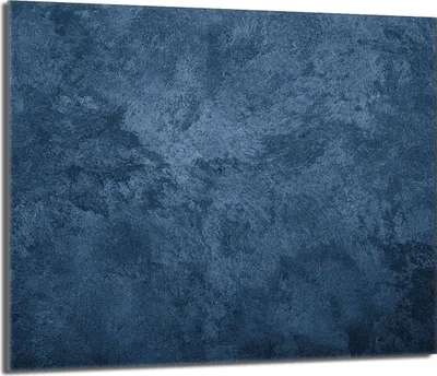 Immagine prodotto di Piastra copriforno 60x52 Coperchio per piano cottura in Vetroceramica Paraspruzzi Piatto in vetro Tagliere decorativo, blu ardesia