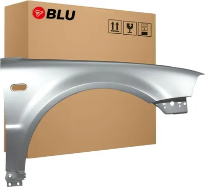 Image de BLU Aile Compatible avec VW Volkswagen Passat B5 FL LA7W Droite Silber ReflexSilber | 2000-2005 | Avant | Peint| Prêt à Monter | Acier