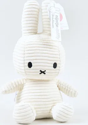 Obrázek produktu pro Miffy Cord plyšová figurka (bílá, 24 cm) plyšová hračka plyšová hračka králík plyšová hračka