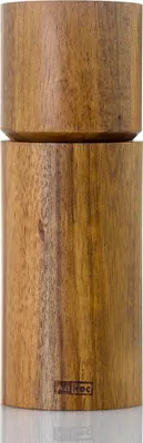 Image de AdHoc MP74 Moulin à sel ou à poivre manuel Acacia 14 cm | Moulin en céramique | Bois d'acacia