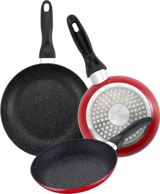 Produktbild von San Ignacio Red&marble 16/20/24 Cm Pfannenset One Size