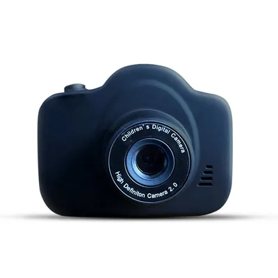 Imagen del producto de Cámara mini DSLR, reproductor de MP3, pantalla de 2 pulgadas, enfoque automático, juguete de dibujos animados, para niños, color