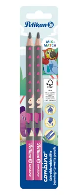 Zdjęcie produktu dla Pelikan Büro 811170 Schreiblernbleistift Combino pink 2er Blister