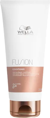 A product shot of a Wella Professionals Fusion Intense Repair Conditioner bottle.