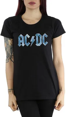 Produktbild von AC/DC - T-Shirt für Damen BI514 (L) (Schwarz)