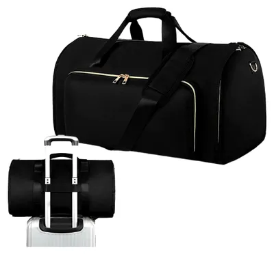 Produktbild von Reise-Kleidungsstück - Faltbare Duffle-Tasche, Kompakter Gepäckorganizer für Geschäftsreisen