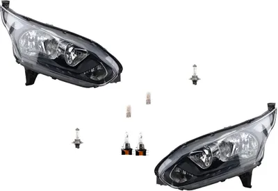 Immagine prodotto di Fari compatibili per Ford Transit 13 (2013-2018), kit di lampade, lato sinistro e destro, codici: 1827692, 1807862, 1819690, DT1113W030DA, DT1113W030DC, 1827688, 1807, Johns
