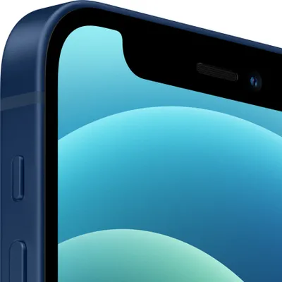 Produktbild von Apple iPhone 12 mini , 13,7 cm (5.4"), 2340 x 1080 Pixel, 64 GB, 12 MP, iOS 14, Blau
