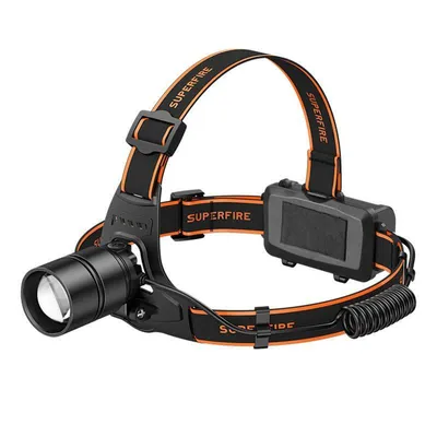 Obrázok produktu pre Superfire HL71 headlamp flashlight, 500 lm, USB, 5 modes