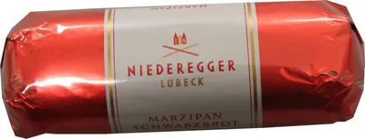 Zdjęcie produktu dla Niederegger - Chleb marcepanowy brązowy (czerwony) - 125g